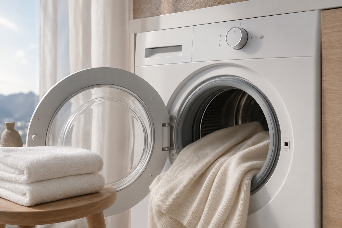 Lavare il cashmere più spesso, non meno