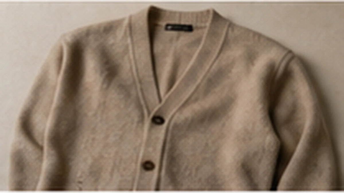 Cardigan in maglia Tasselli