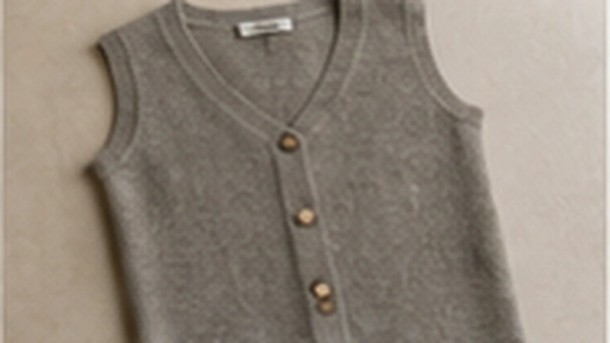 Gilet e smanicati in maglia Tasselli
