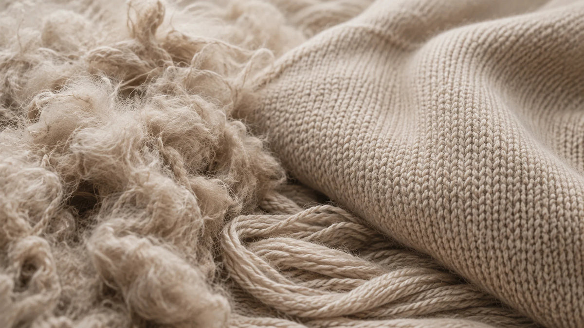 Reborn, cashmere rigenerato Tasselli