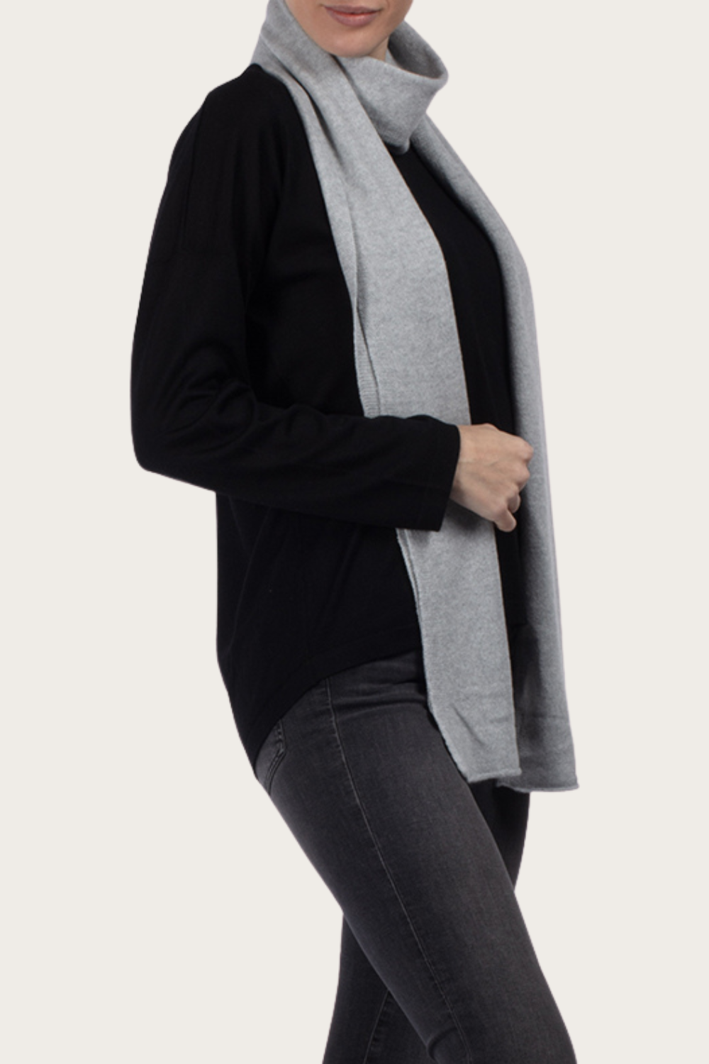 Sciarpa Media Di Cashmere In Purezza