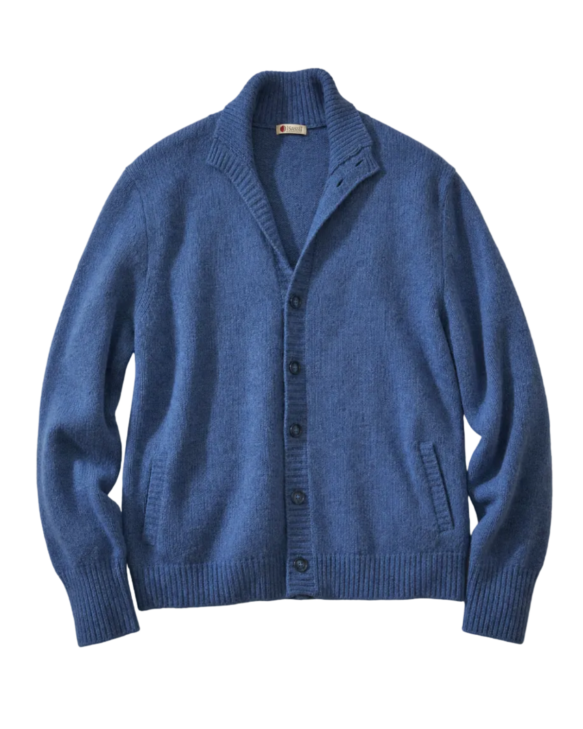 Cardigan in Lana Merinos e Cashmere