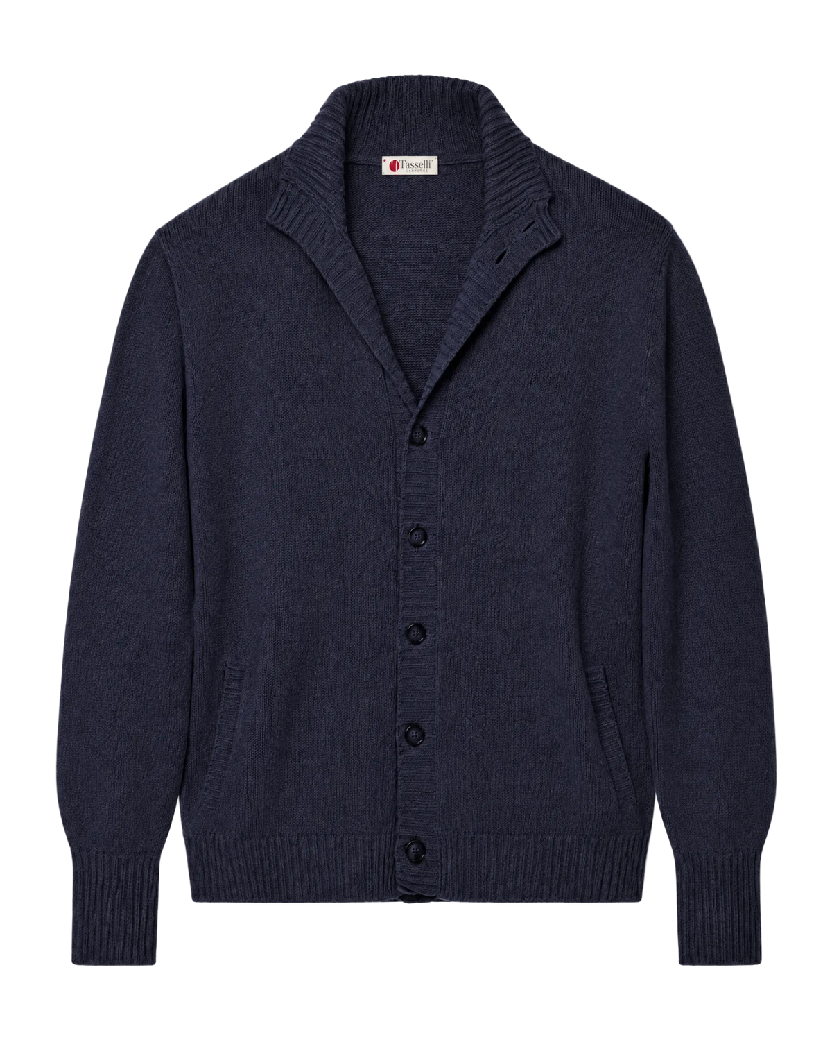 Cardigan in Lana Merinos e Cashmere