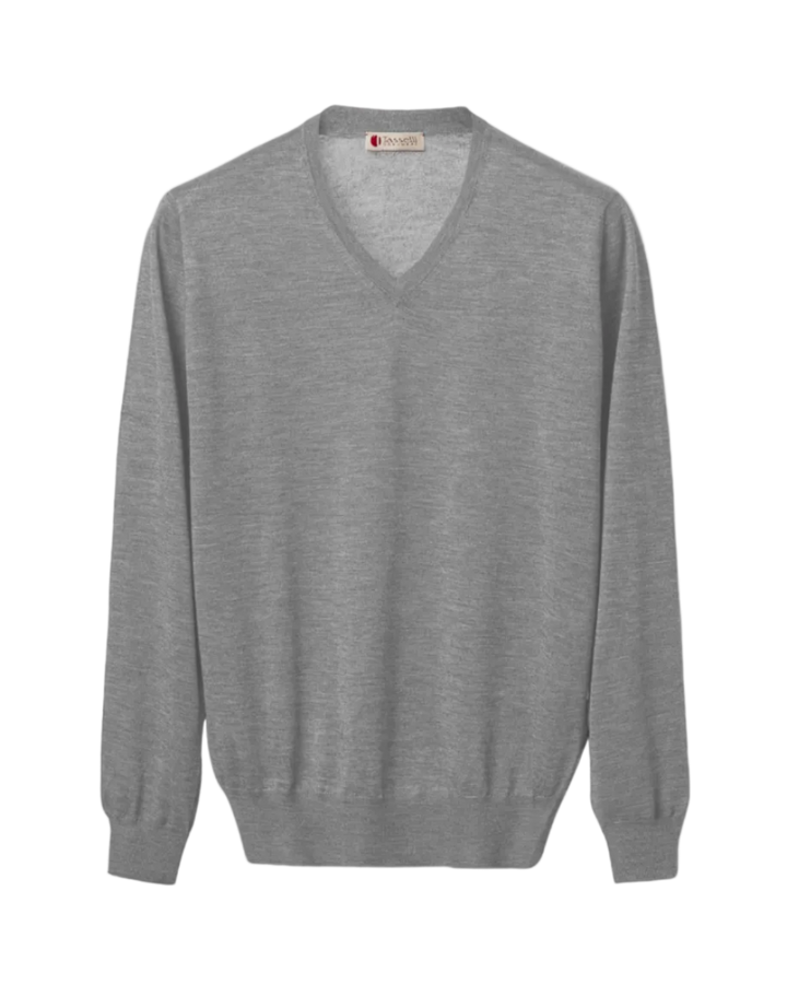 Scollo a V Ultra Light di Cashmere Seta