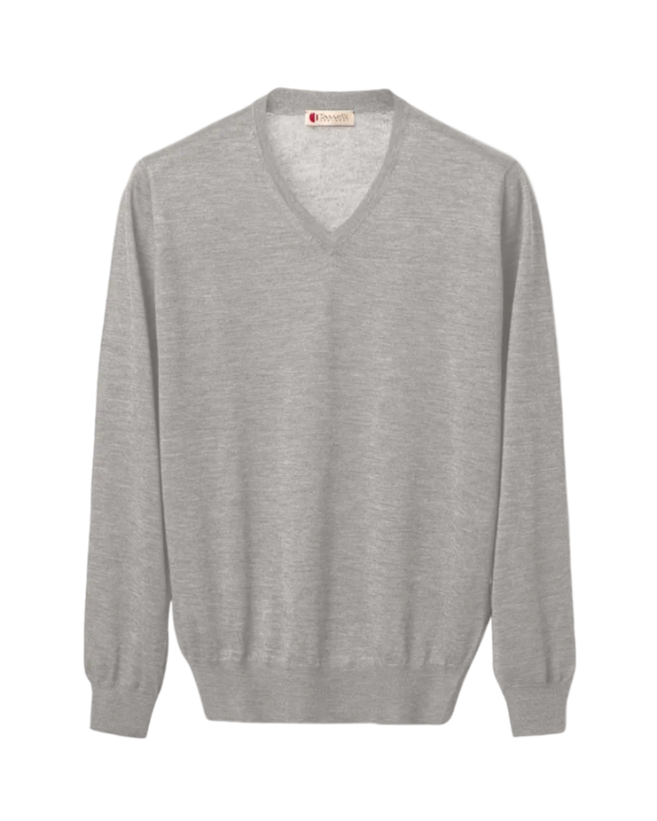 Scollo a V Ultra Light di Cashmere Seta