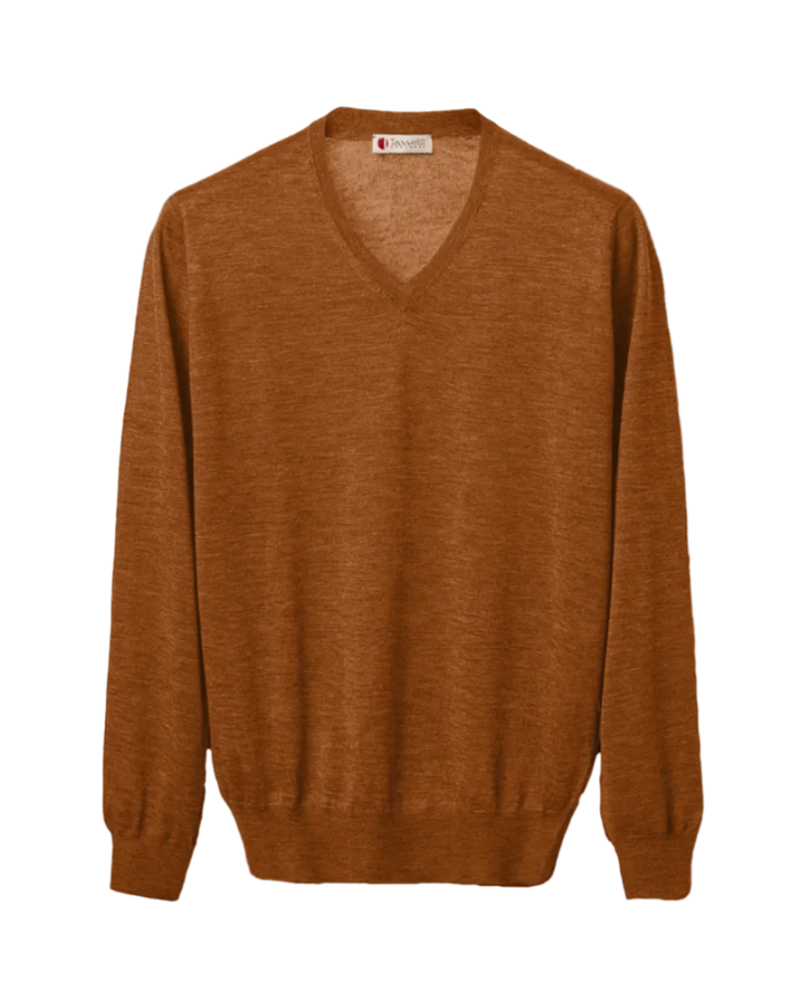 Scollo a V Ultra Light di Cashmere Seta