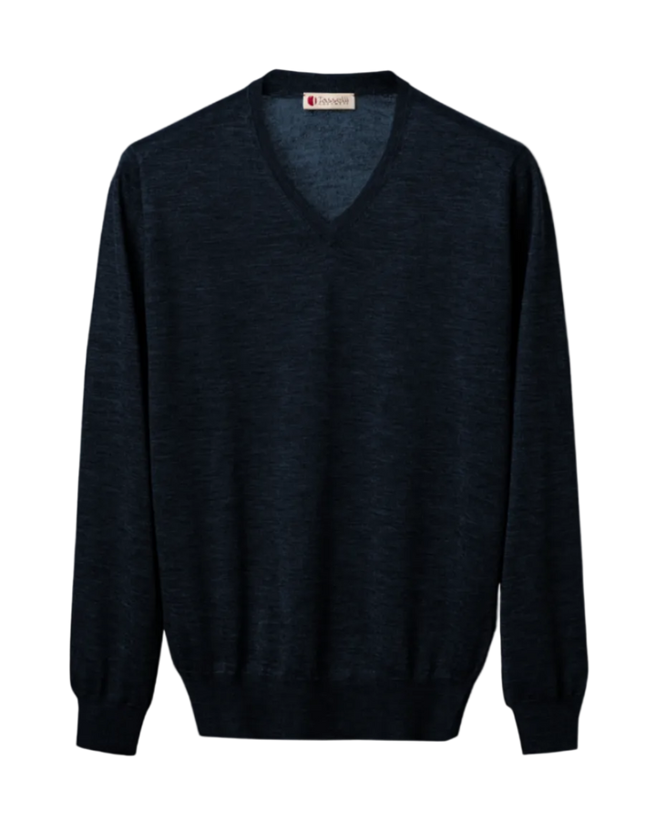 Scollo a V Ultra Light di Cashmere Seta