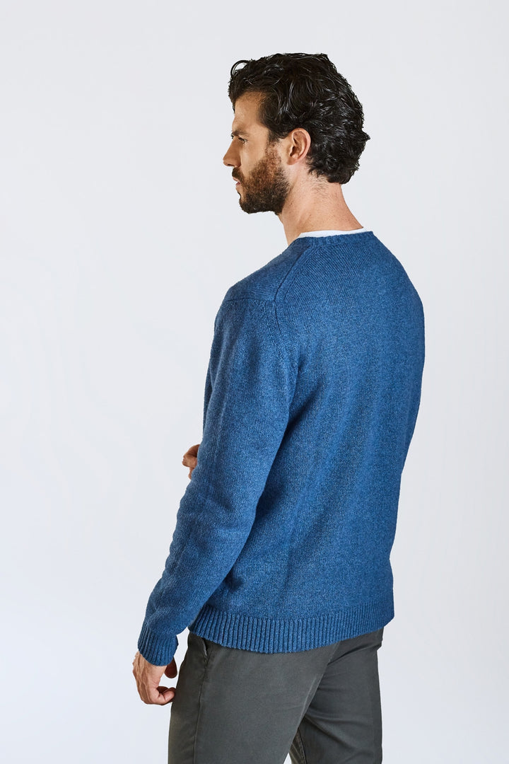 Girocollo Di Cashmere Seta Merinos