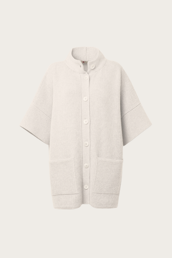 Cappotto Di Cashmere Merinos E Seta
