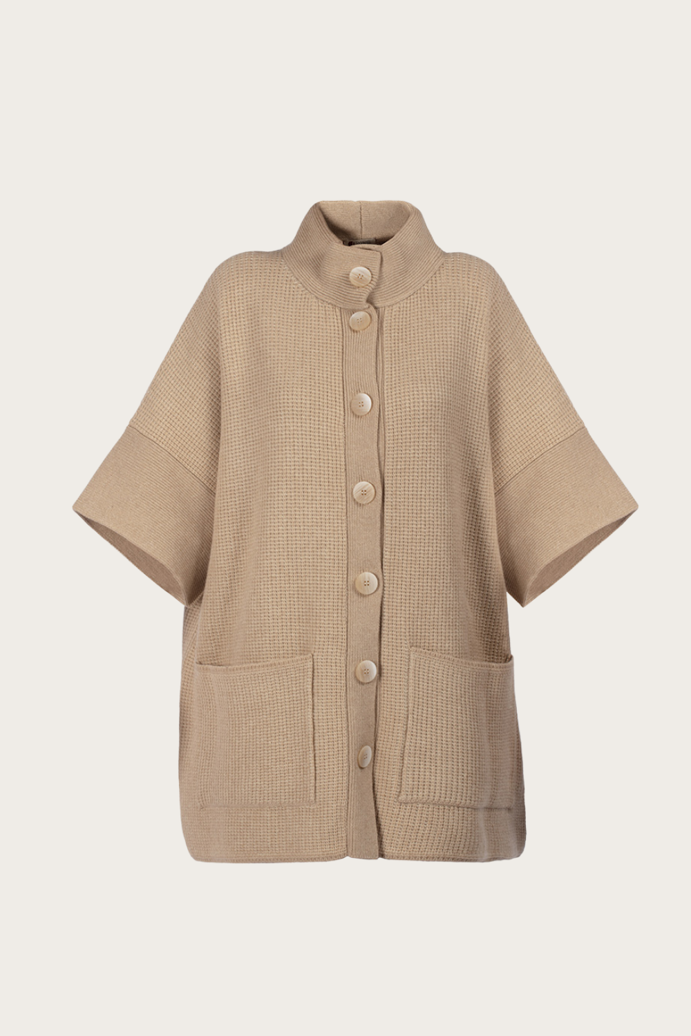 Cappotto Di Cashmere Merinos E Seta