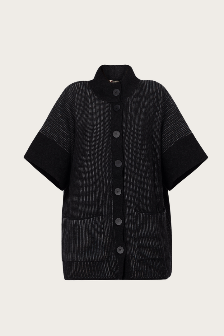 Cappotto Di Cashmere Merinos E Seta