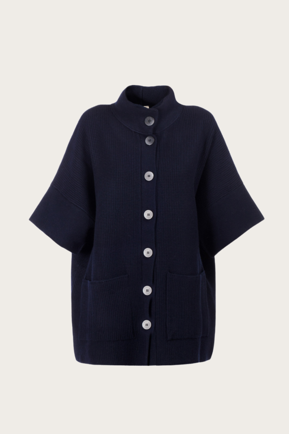 Cappotto Di Cashmere Merinos E Seta