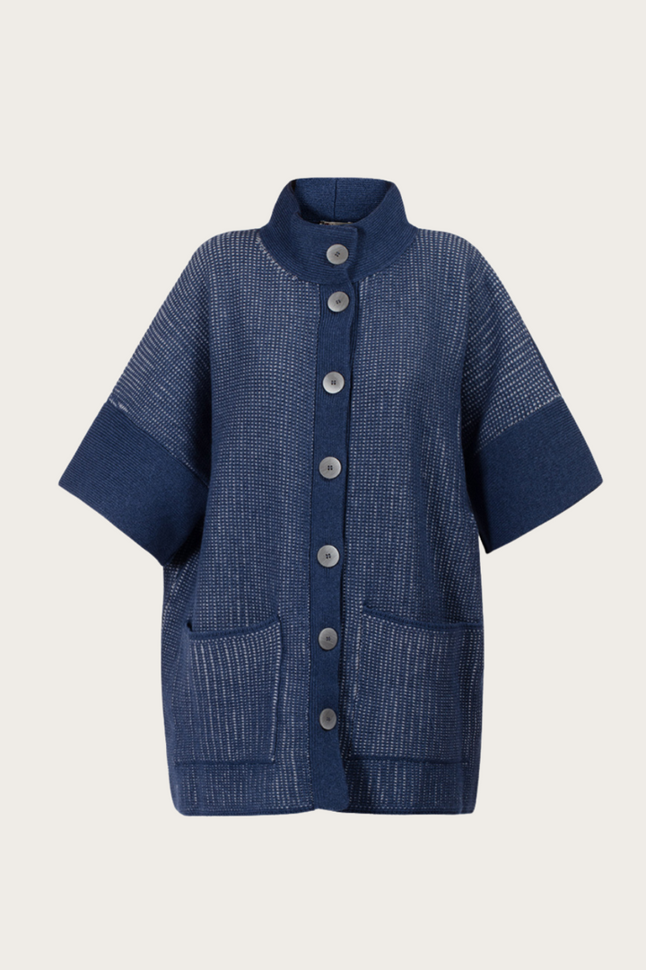 Cappotto Di Cashmere Merinos E Seta