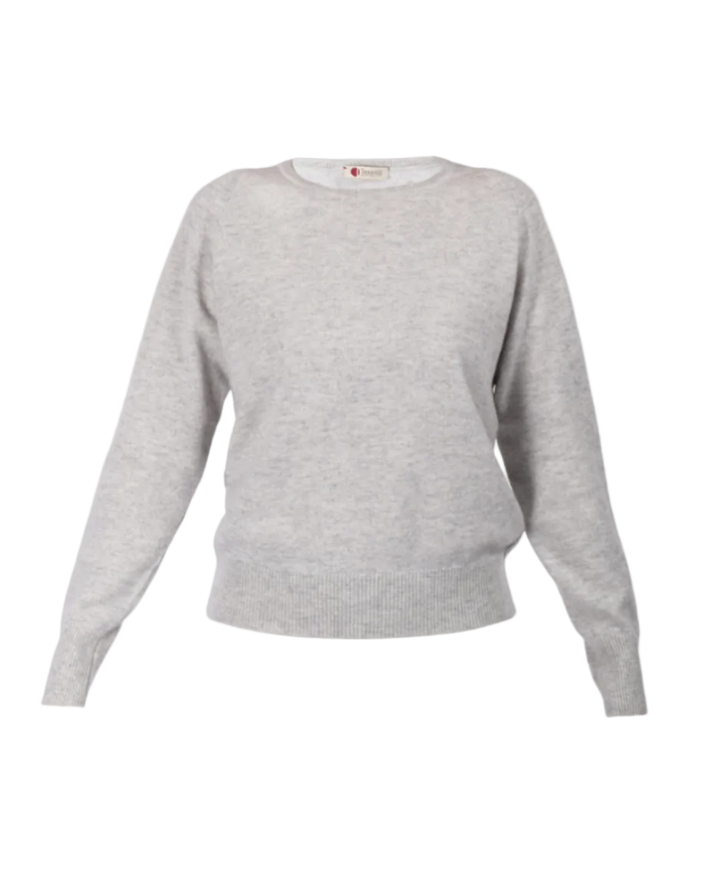 Girocollo con Spalla a Sella di Cashmere e Merinos