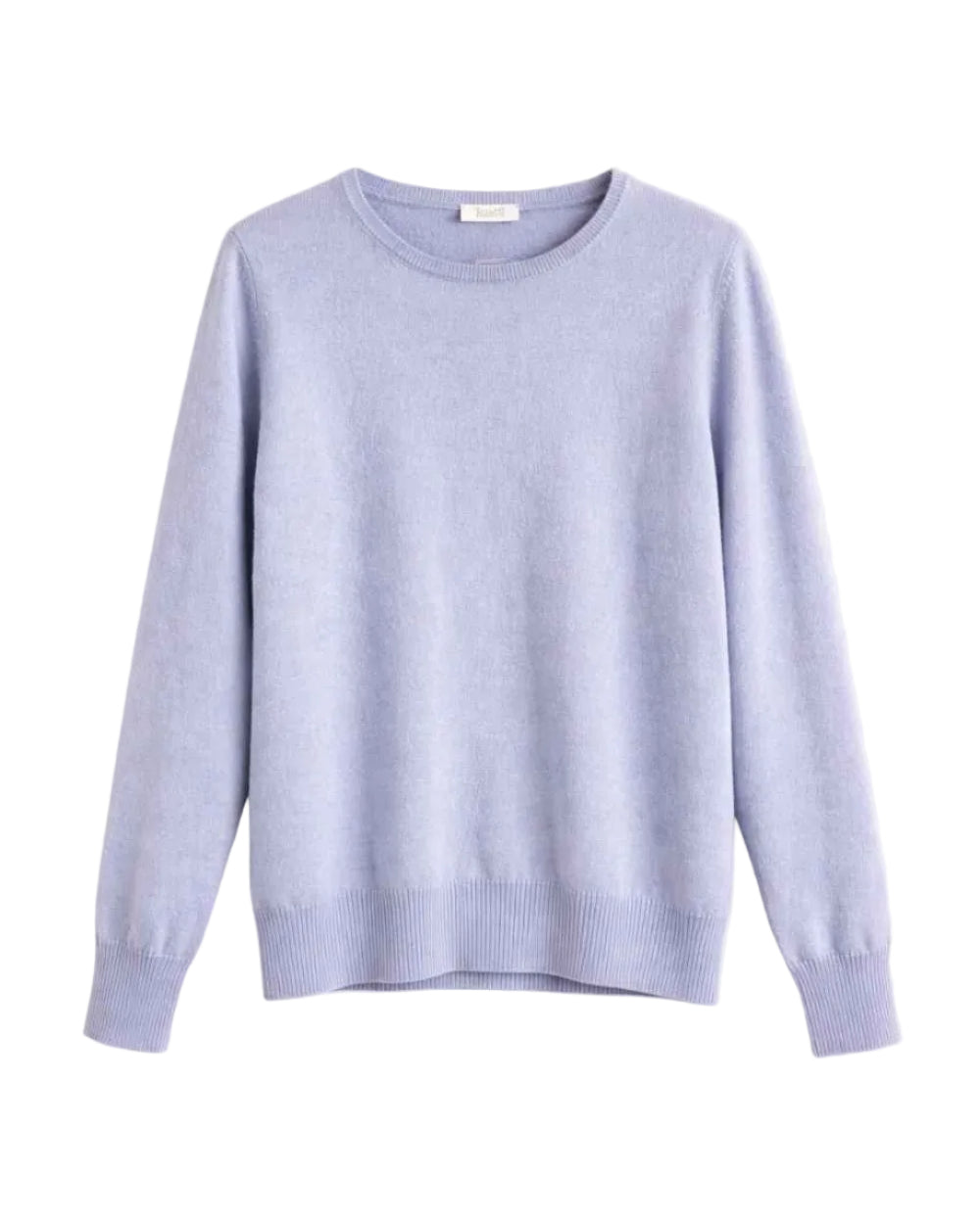 Girocollo con Spalla a Sella di Cashmere e Merinos