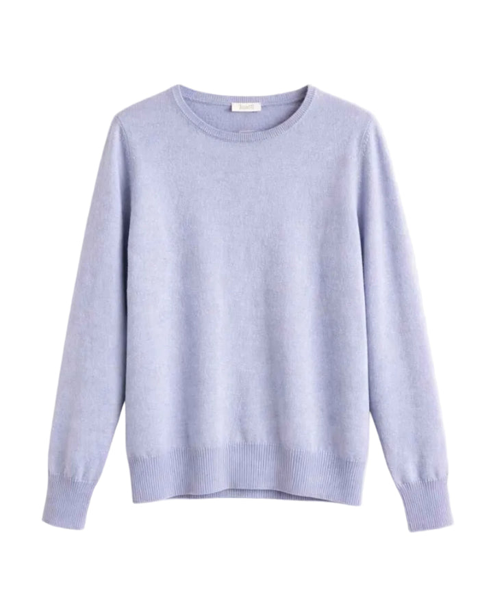Girocollo con Spalla a Sella di Cashmere e Merinos