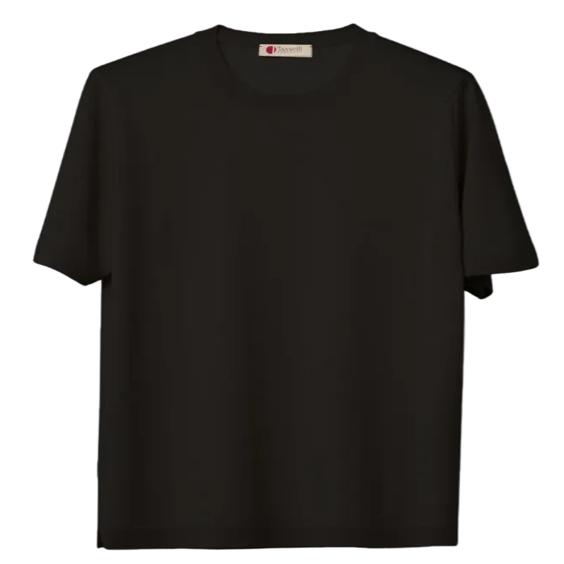 T-Shirt Di Merinos Extra Fine