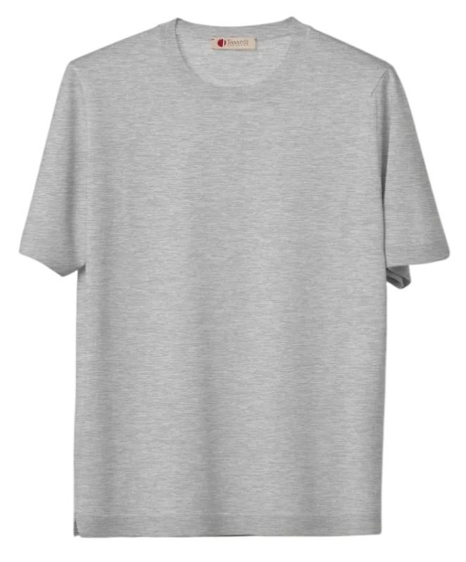 T-Shirt Di Merinos Extra Fine