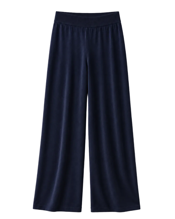 Pantaloni Palazzo di Lana Merinos e Seta