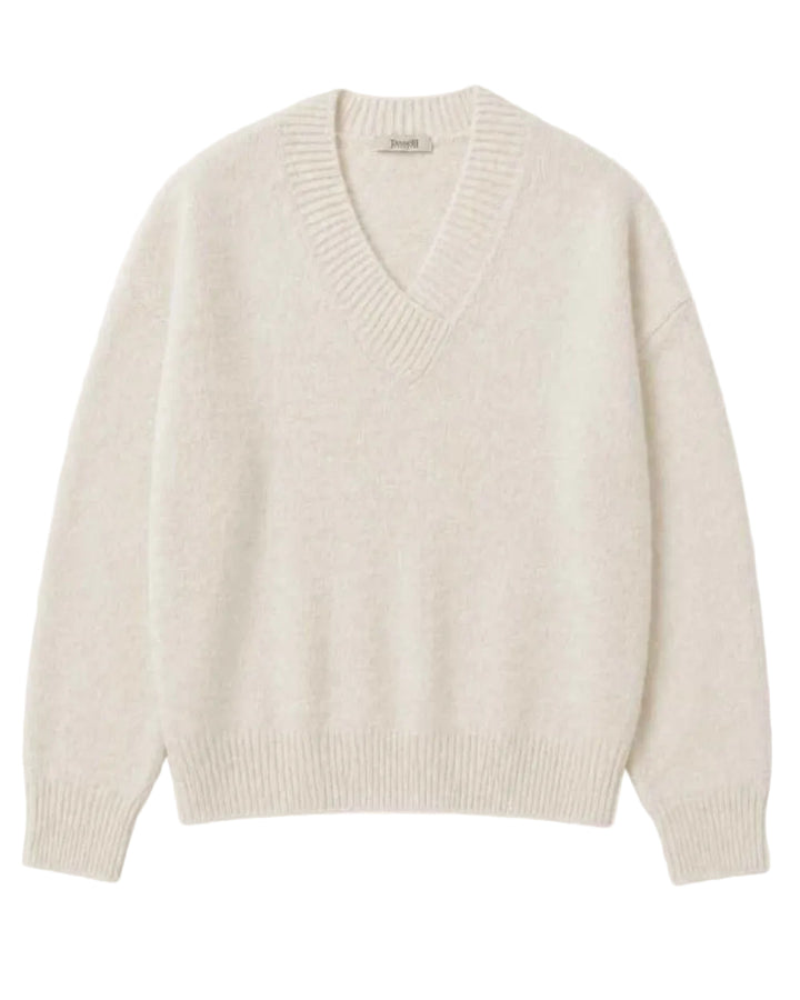 Scollo a V di Alpaca, Merinos e Cashmere