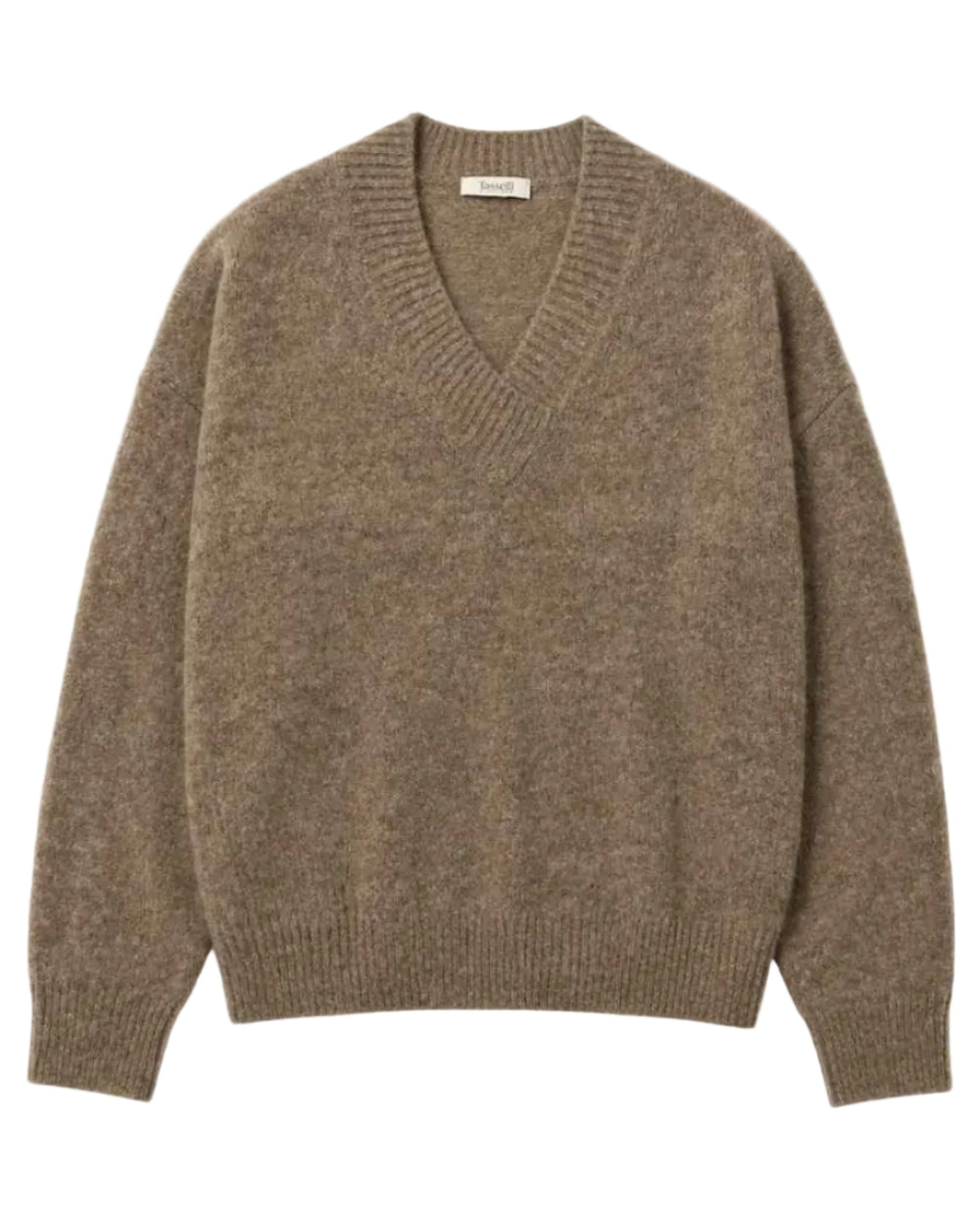 Scollo a V di Alpaca, Merinos e Cashmere