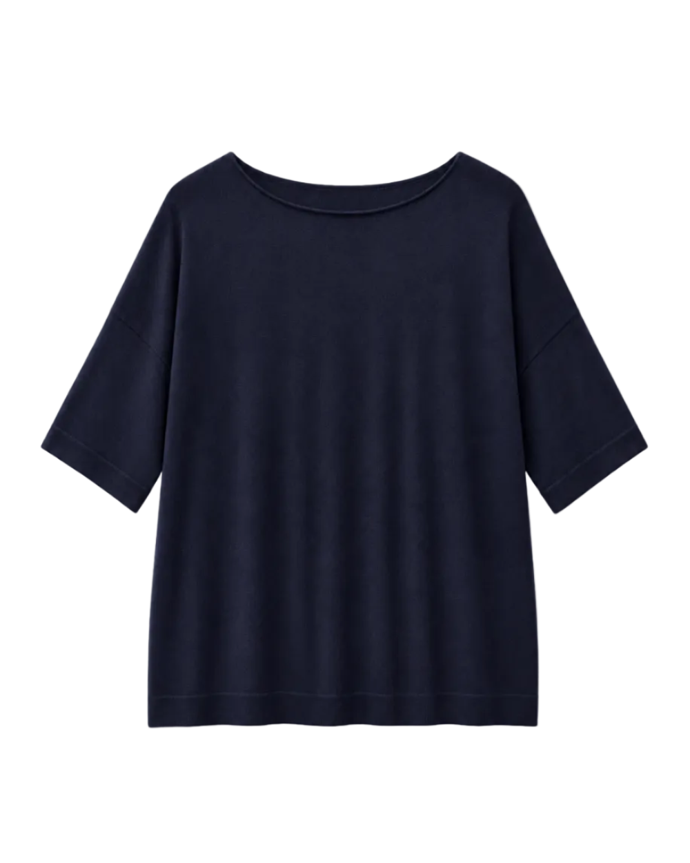 Maxi T-shirt di Lana Merinos e Seta