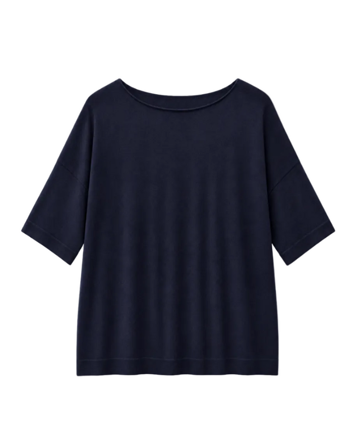 Maxi T-shirt di Lana Merinos e Seta