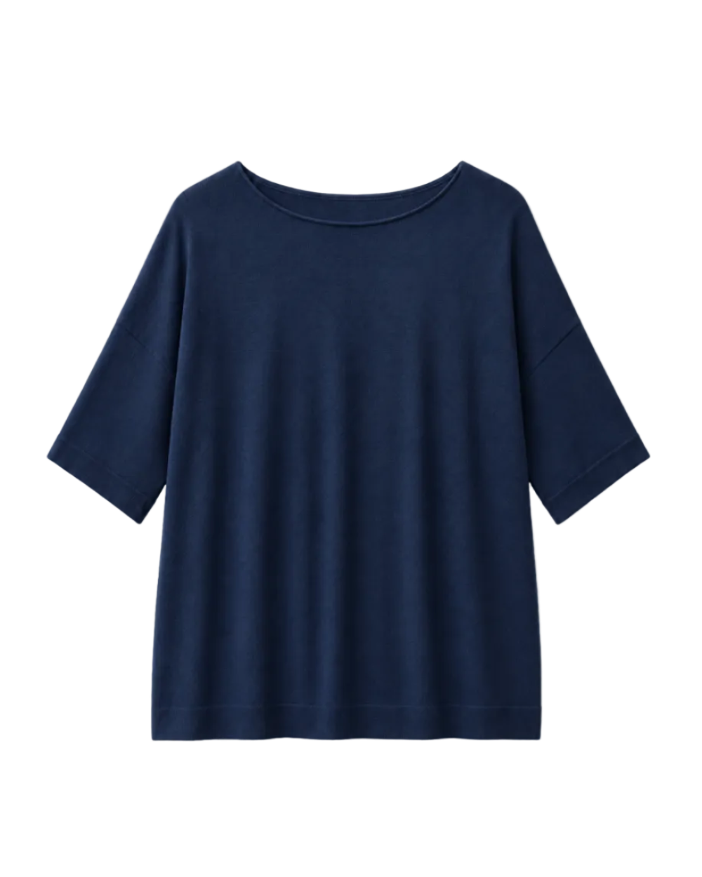 Maxi T-shirt di Lana Merinos e Seta