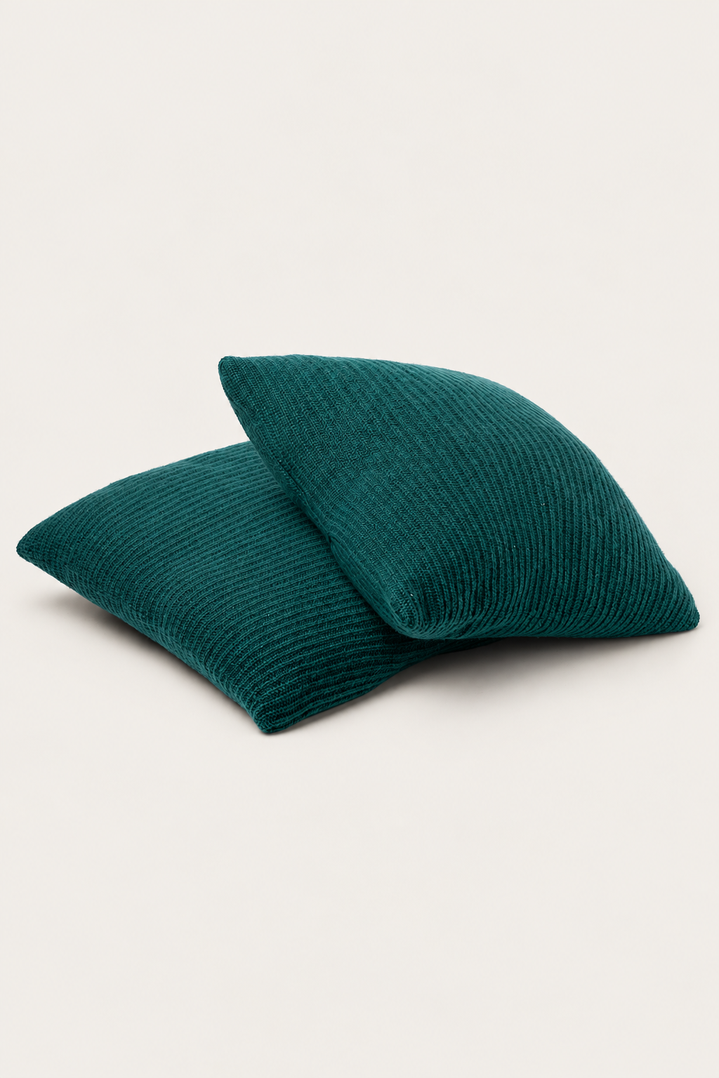 Cuscino a maglia Inglese in cashmere riciclato